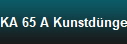 KA 65 A Kunstdüngerstreuer
